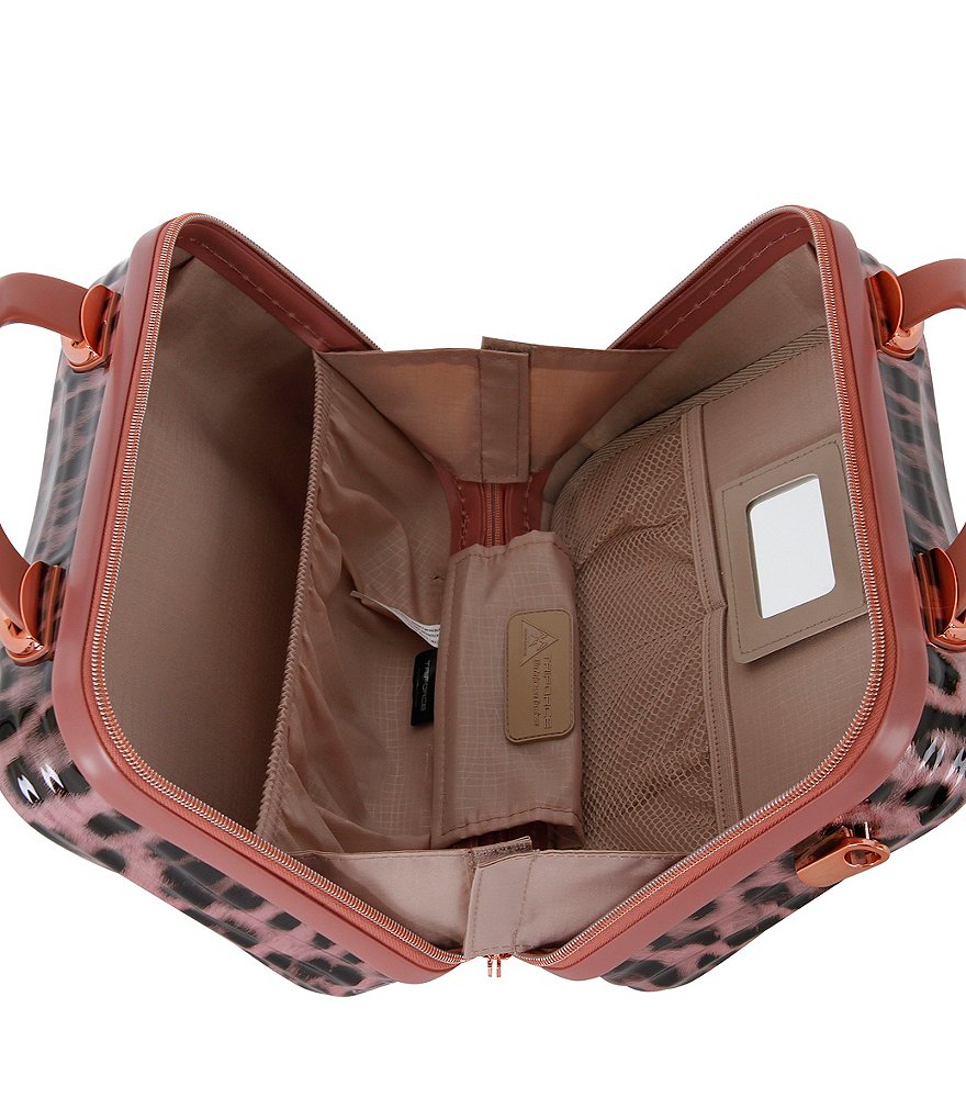 ROYCE New York Leather Large Cosmetic Bag