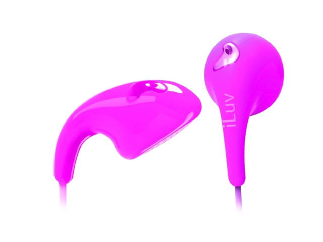 iLuv IEP205PNK Earbud Bubble Gum II Earphones - Pink