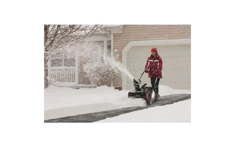 16" 40 Volts, 144 Watts Cordless Lithium Snow Super Shovel - Gray - Earthwise