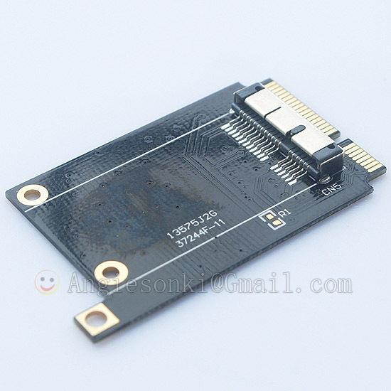 52 pin Mini PCI-E transforms Card WIFI Adapter for BCM94360CD/BCM94331CD/BCM94360CS2/ BCM94360CSAX Laptop Network