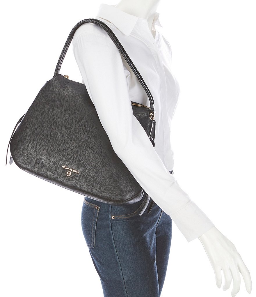 Dooney & Bourke Signature Hydrangea Monogram Collection Floral Hobo Bag