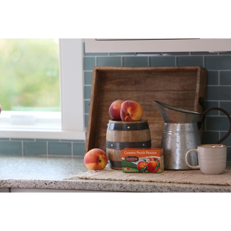 Celestial Seasonings Country Peach Passion Caffeine-Free Herbal Tea - 20ct