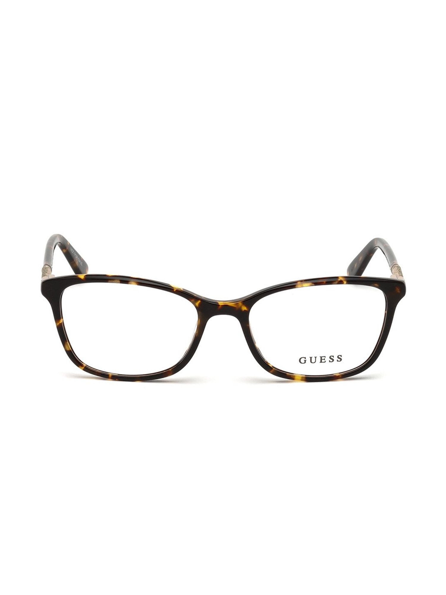 Carolina Herrera Brown Full Rim Round Eye Frame For Women