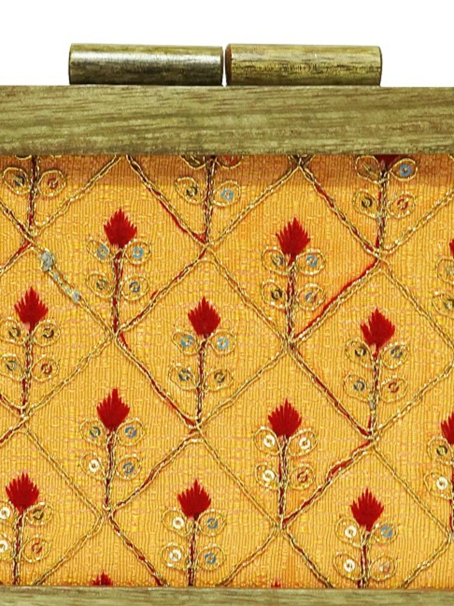 Estee & Lilly Turn Key Closure Clutch - Black