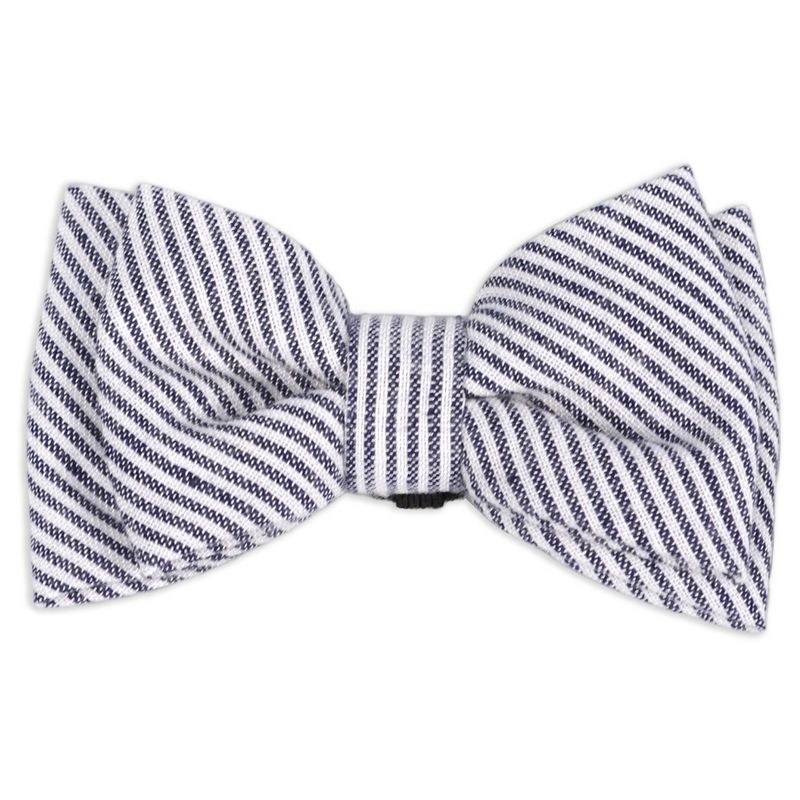 Collar Slide Stripe Bow Tie Dog Accessories - M/L - Boots & Barkley™