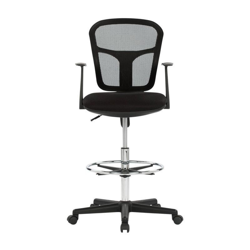 Riviera Drafting Chair - Black