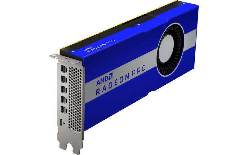 AMD Radeon Pro W5700 Graphics Card - 2304 Stream Processors - 8GB of GDDR6 VRAM - 7nm RDNA Architecture - 256-Bit Memory Interface - 8.89 Teraflops