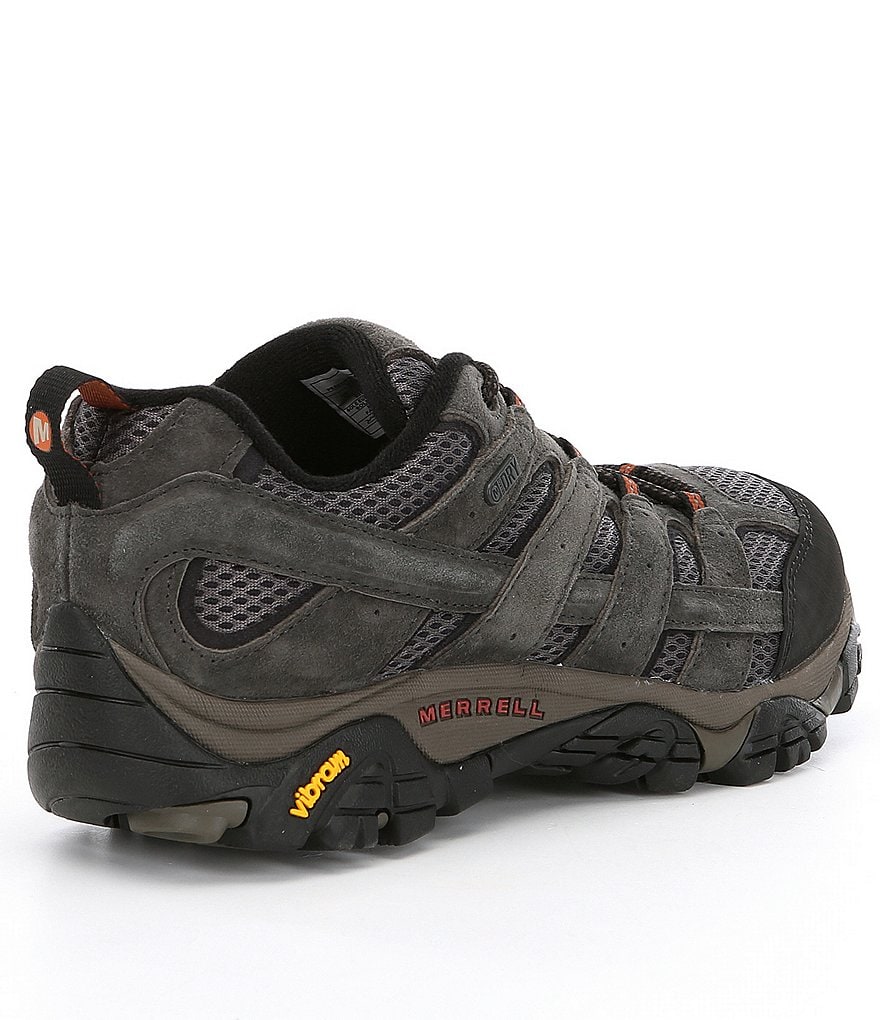 Merrell Men's Moab 2 Waterproof Suede and Mesh Sneakers