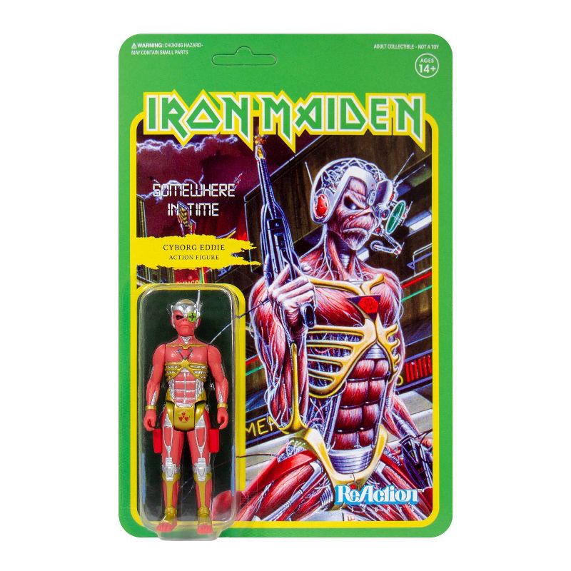 Super7 ReAction Figures - Iron Maiden Cyborg Eddie (Somewhere In Time)