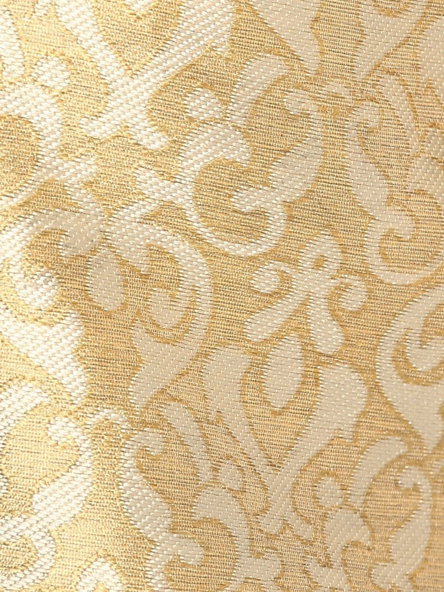 Hangup Golden Jacquard Pattern Shrug