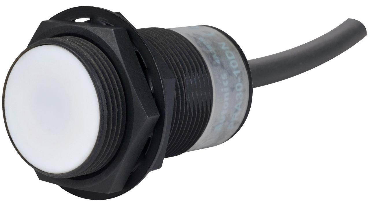 AUTONICS PRA30-10DP Sensor, Inductive Prox, 10mm Sensing, M30 Round, Shielded, Weld Field Immune, PNP NO, 3 Wire, 10-30 VDC