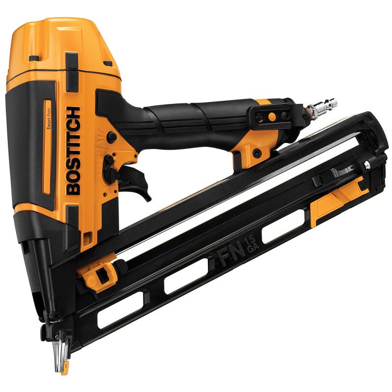 Bostitch BTFP72156-R Smart Point 15-Gauge FN Style Angle Finish Nailer Kit