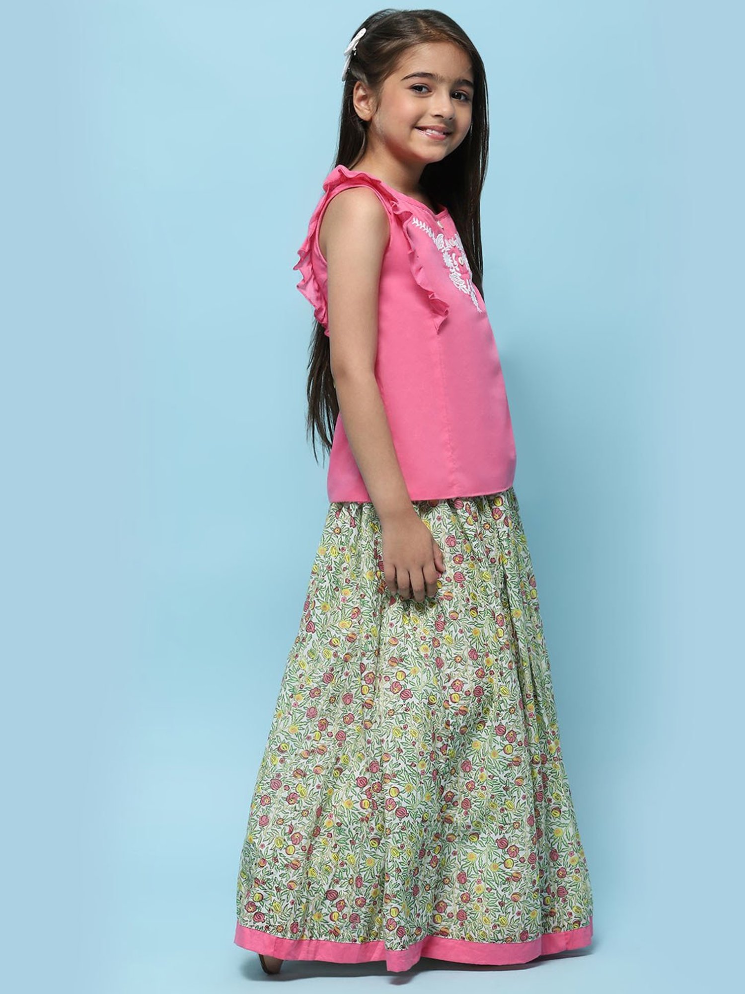 Biba Girls Assorted Cotton Embroidered Casual Top and Tees