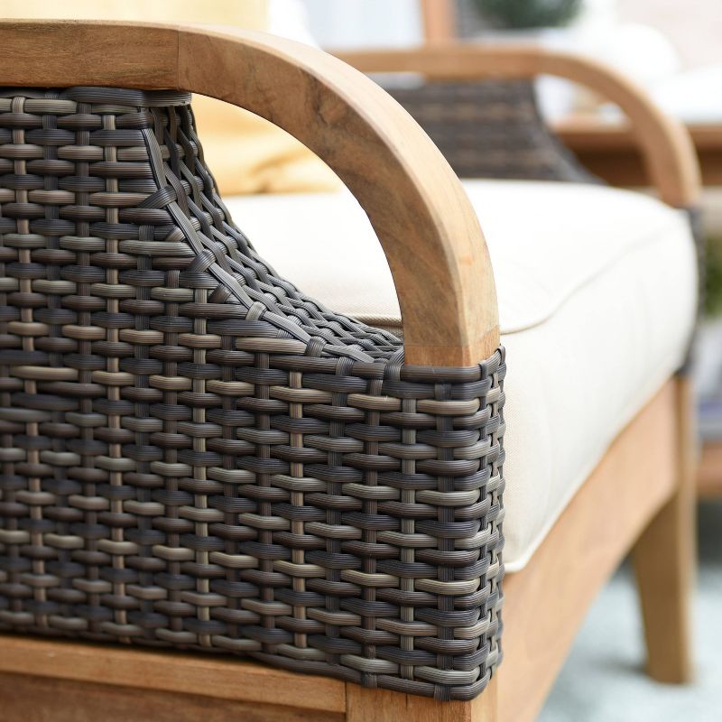 Palma 4pc Teak Patio Conversation Set - Cambridge Casual