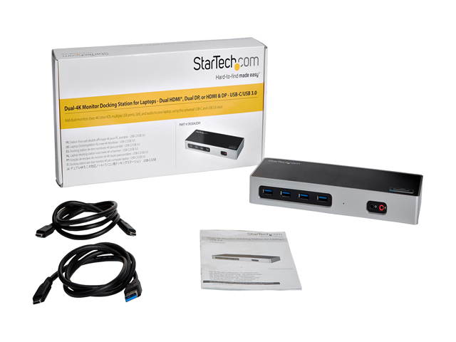 Thunderbolt 3 Dock Mini W/ Thunderbolt 3 Cable (Thunderbolt Dock for MacOS and Windows USB-C Laptops, Dual 4K @60Hz, 40Gbps Transfer Speeds)