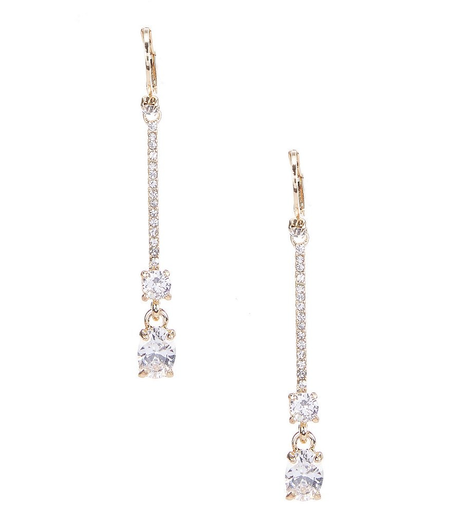 Gemma Layne Pave Stick Drop Earrings