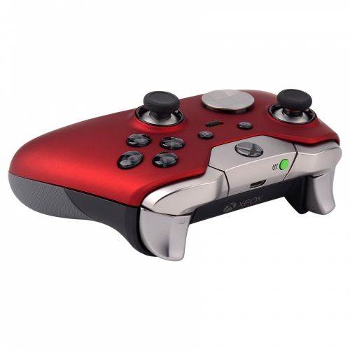 "Soft Touch Red" Xbox One ELITE UN-MODDED Custom Controller Unique Design