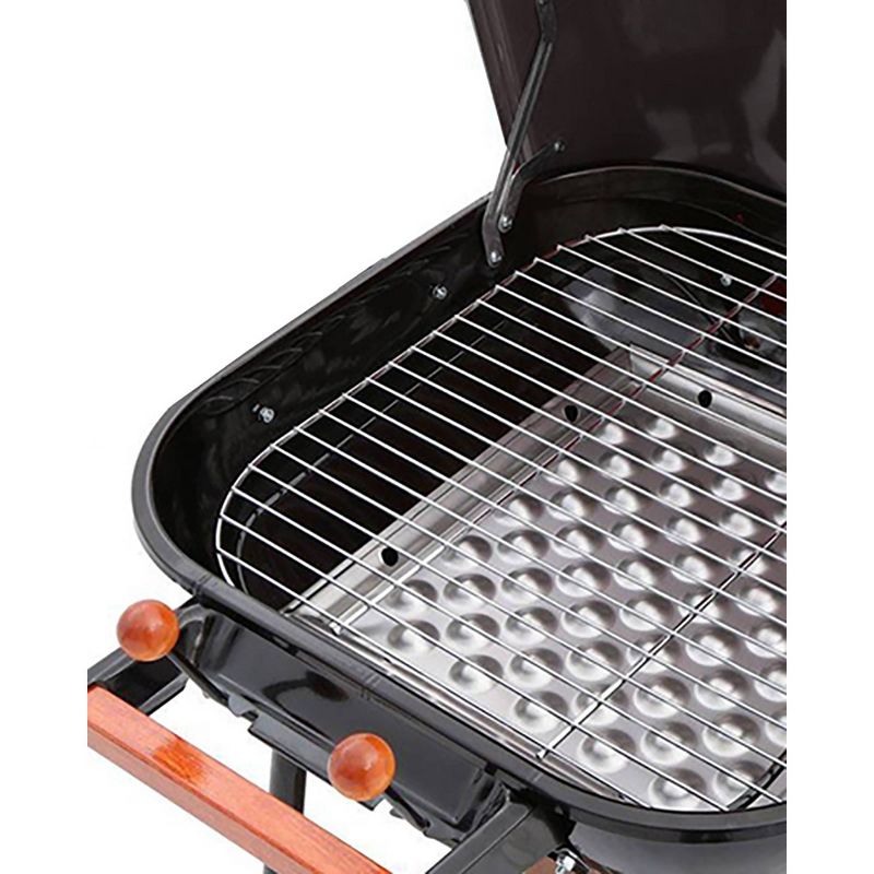 Americana Swinger 4100 Charcoal Grill - Black - Meco