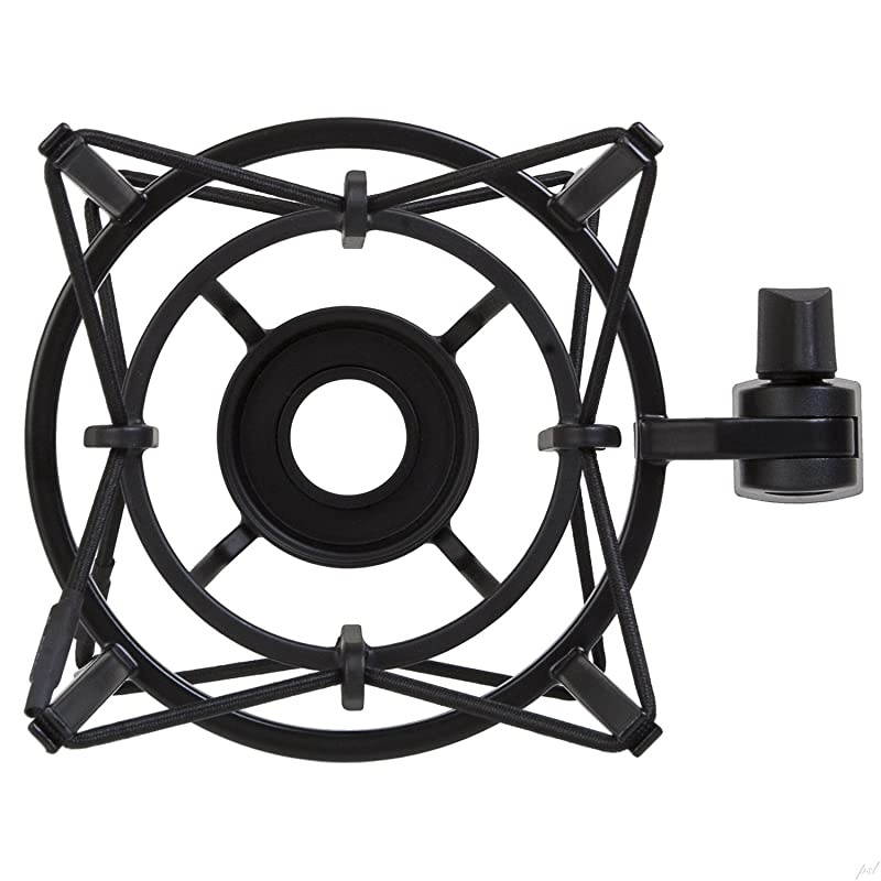 MKS1-B Condenser Spider Microphone Shockmount, Anti Vibration and Isolation - Black