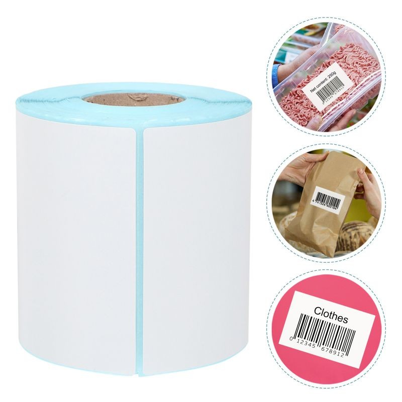 1 Roll of Fluorescent Dot Stickers Self-adhesive Stickers Round Scrapbook Decals