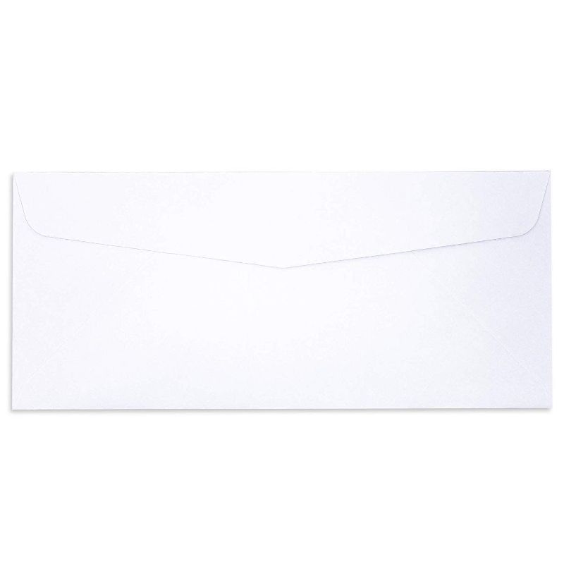 Sustainable Greetings 100-Pack #10 Size Holiday Christmas Envelopes, Winter Bear Theme (9.5 x 4.15 In)