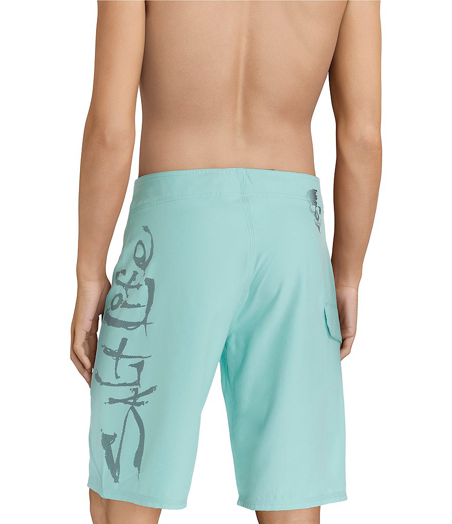 Salt Life Stealth Bomberz 22#double; Outseam Board Shorts