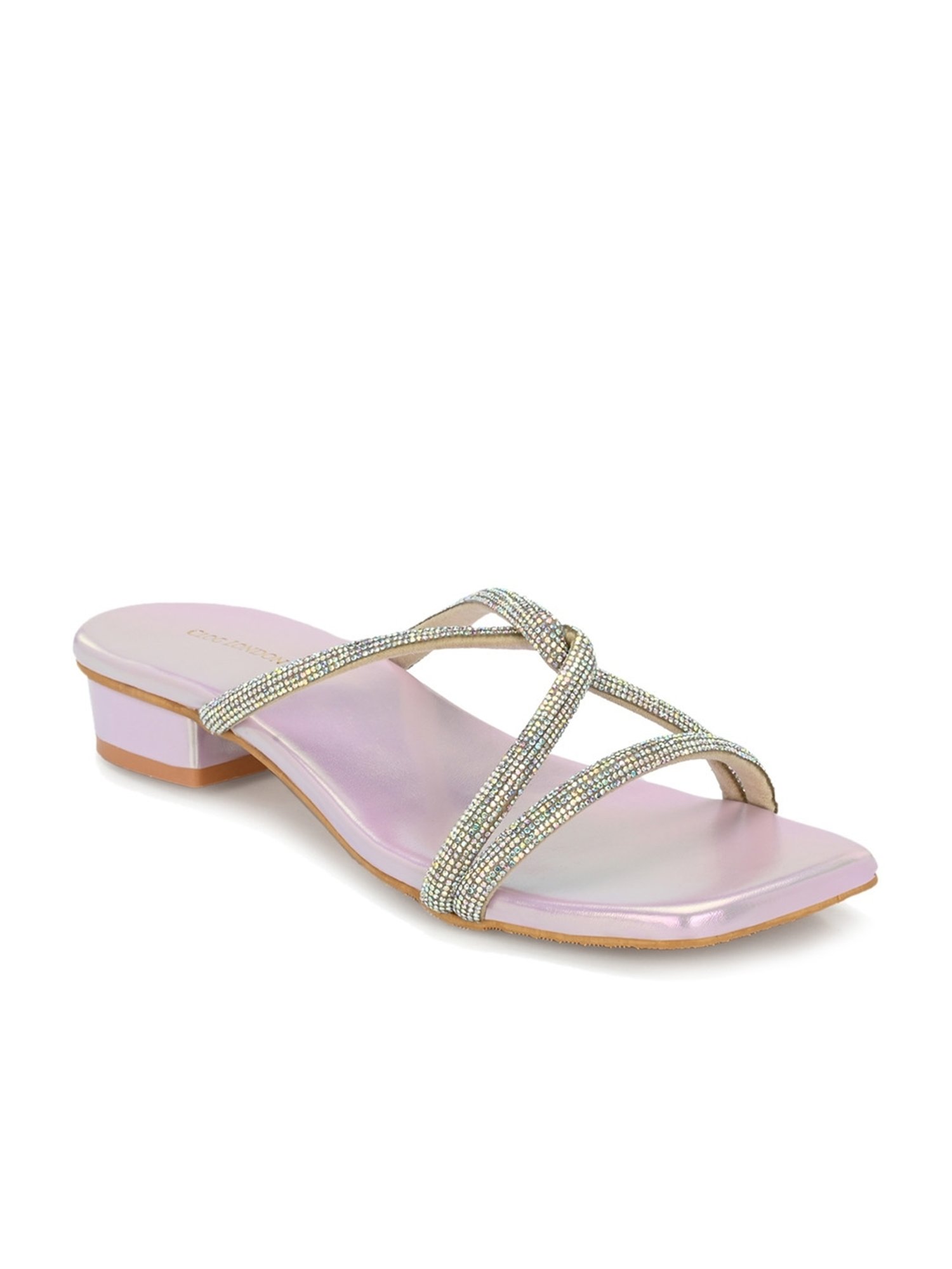 Clog London Women's Purple Casual Sandals