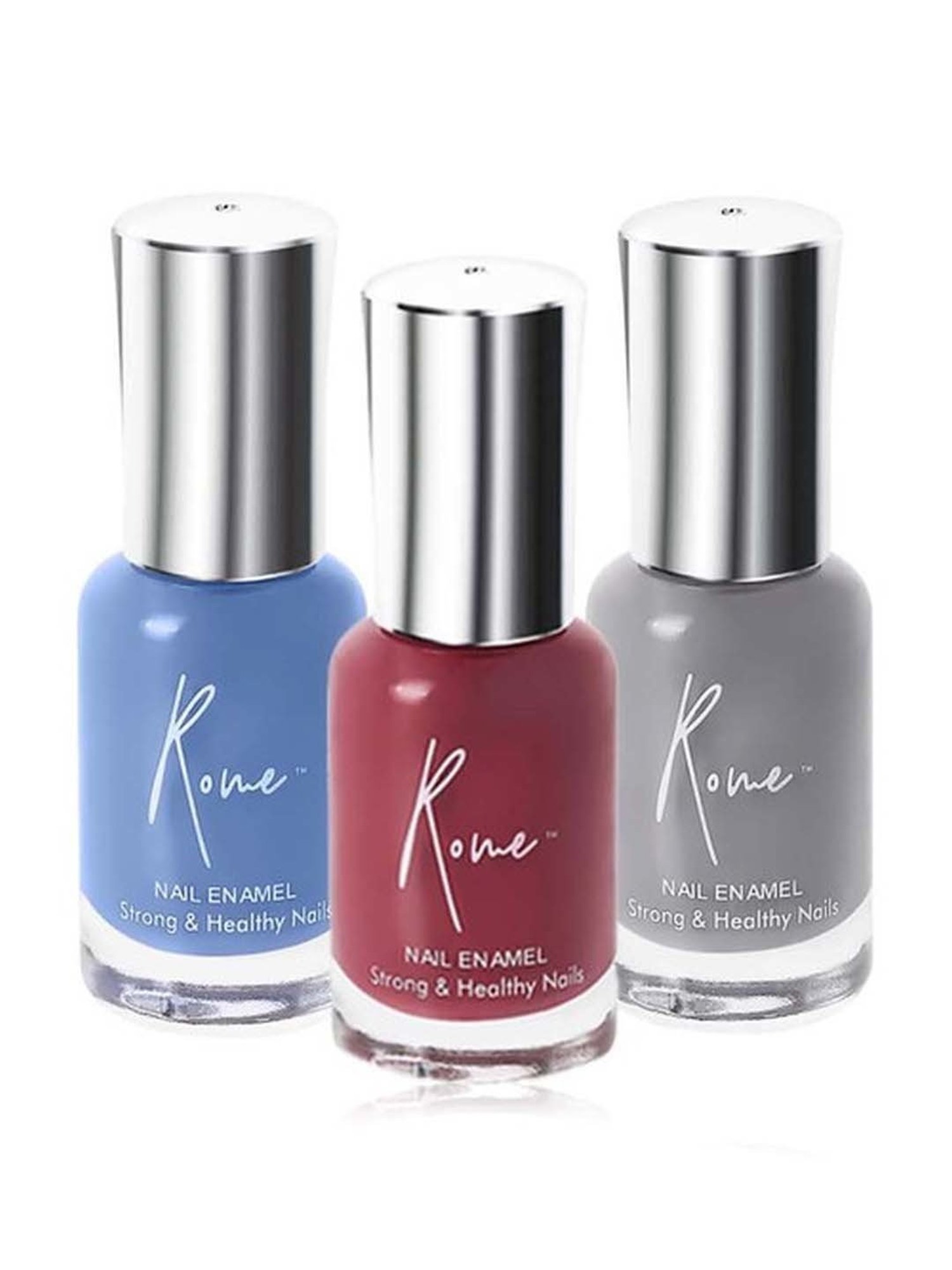 Rome Set of 3 Strong & Healthy Nail Enamel