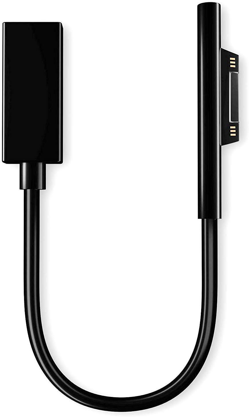 15V Surface Connect to USB-C Charging Cable Compatible for Microsoft Surface Pro 7 6 5 4 3 / Surface Book / Surface Go / Surface Laptop 1 /2 Works with 45W USB C PD Charger Adapter