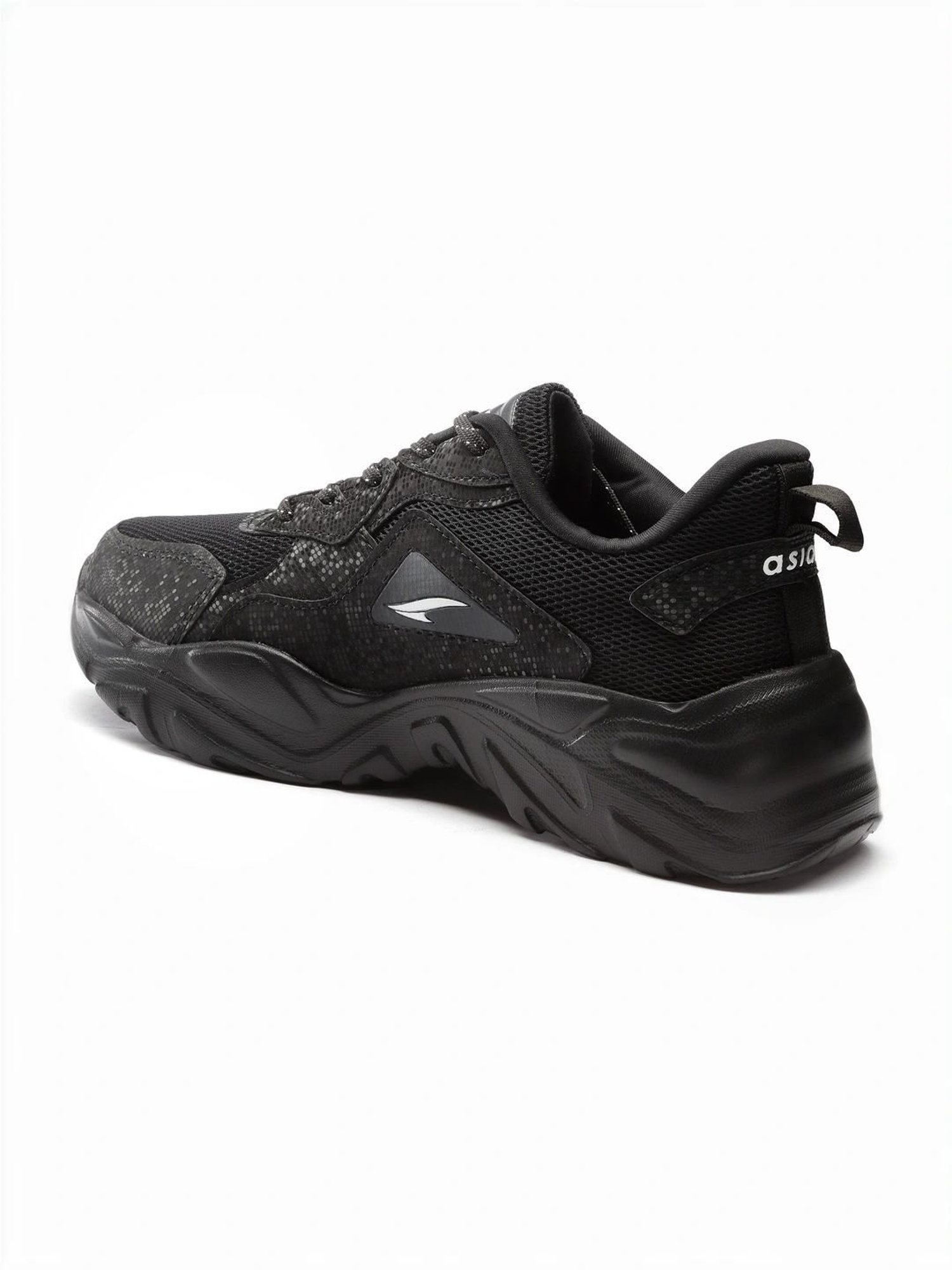 Asian Women's Black Running Shoes