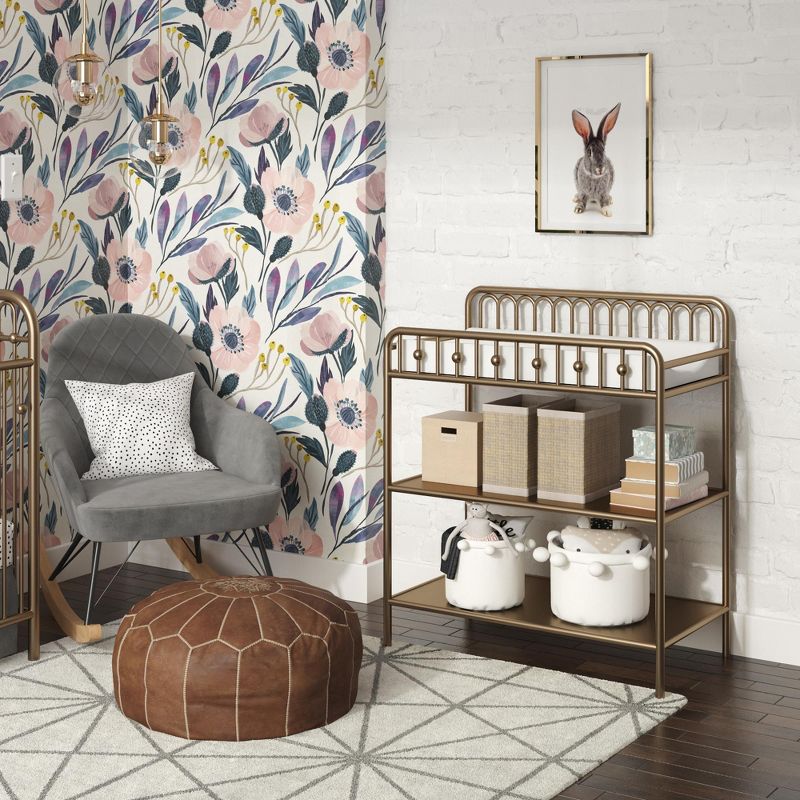 Monarch Hill Ivy Gold Metal Changing Table