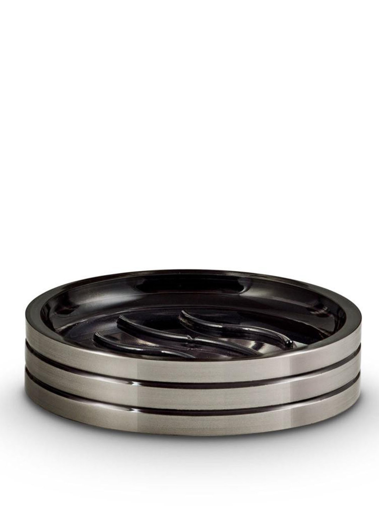 Freelance Silver Polyresin Set of 4 Bathroom Accessories