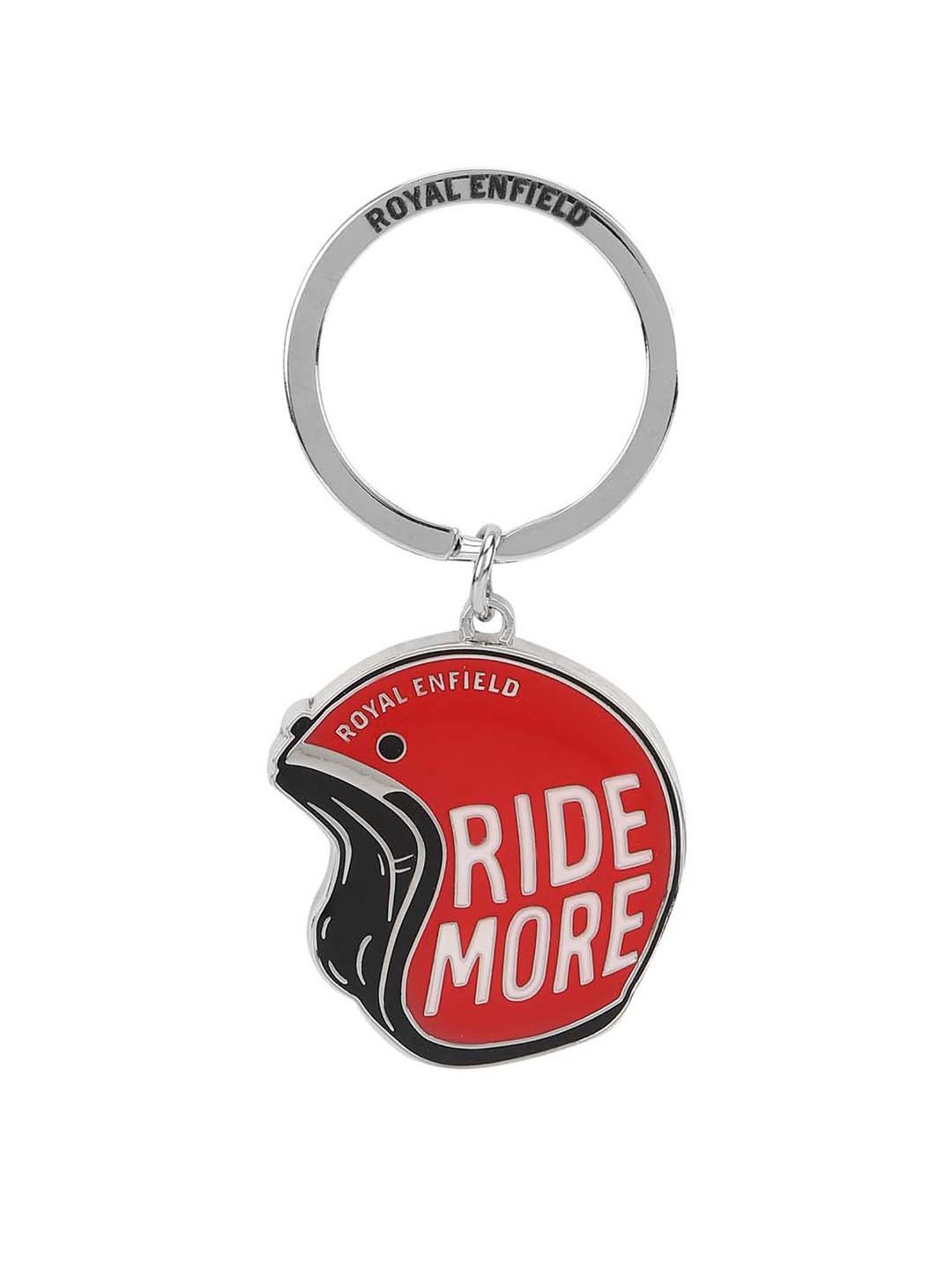 Royal Enfield  Red  Metal Keychain