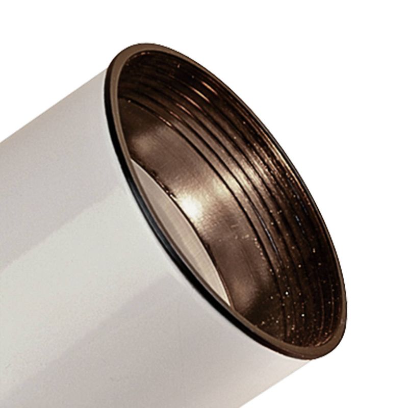 Pro Track Gloss White 8" High Adjustable Accent Uplight