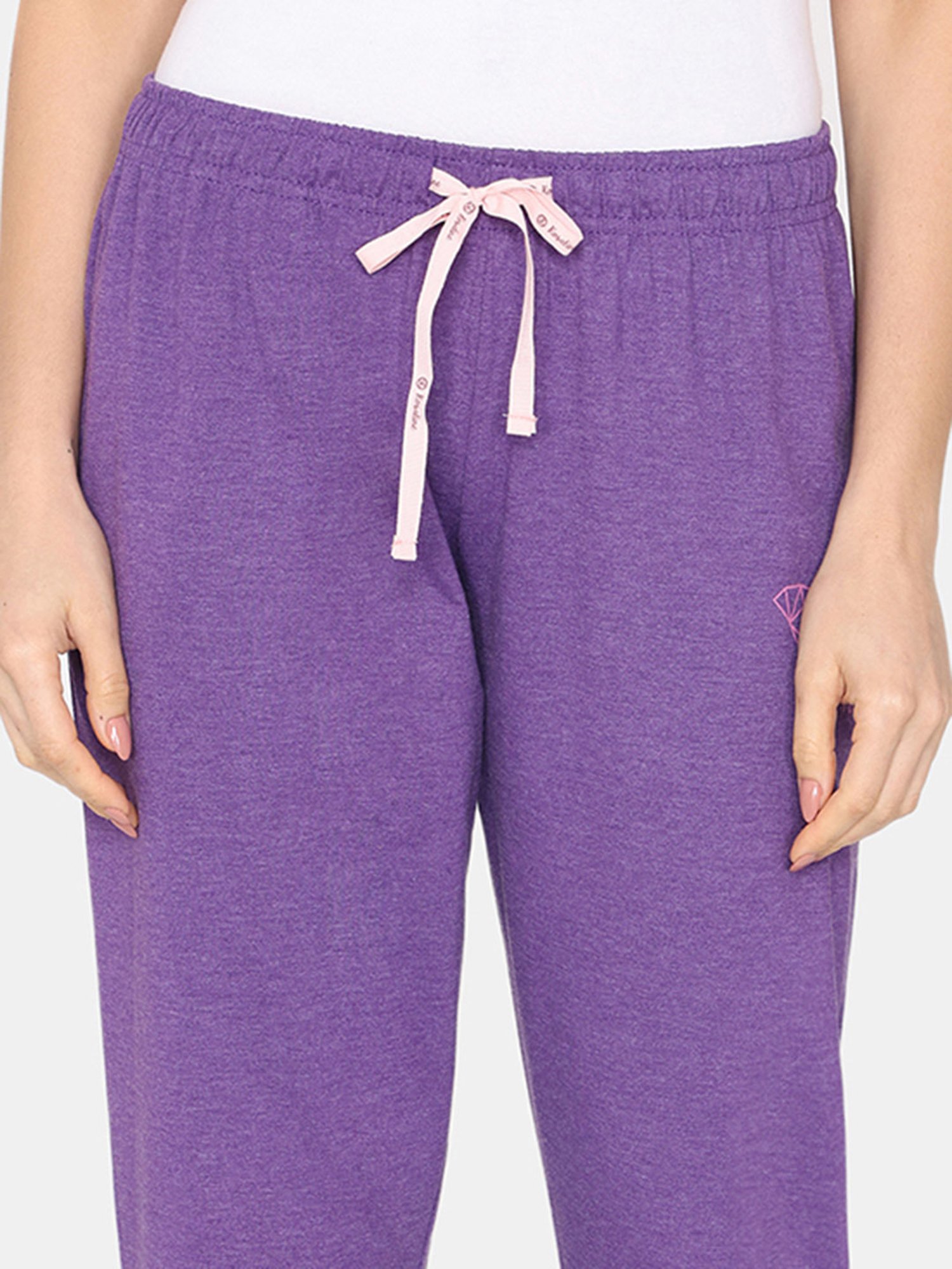 Secret Wish Lavender Hoodie With Lounge Pants