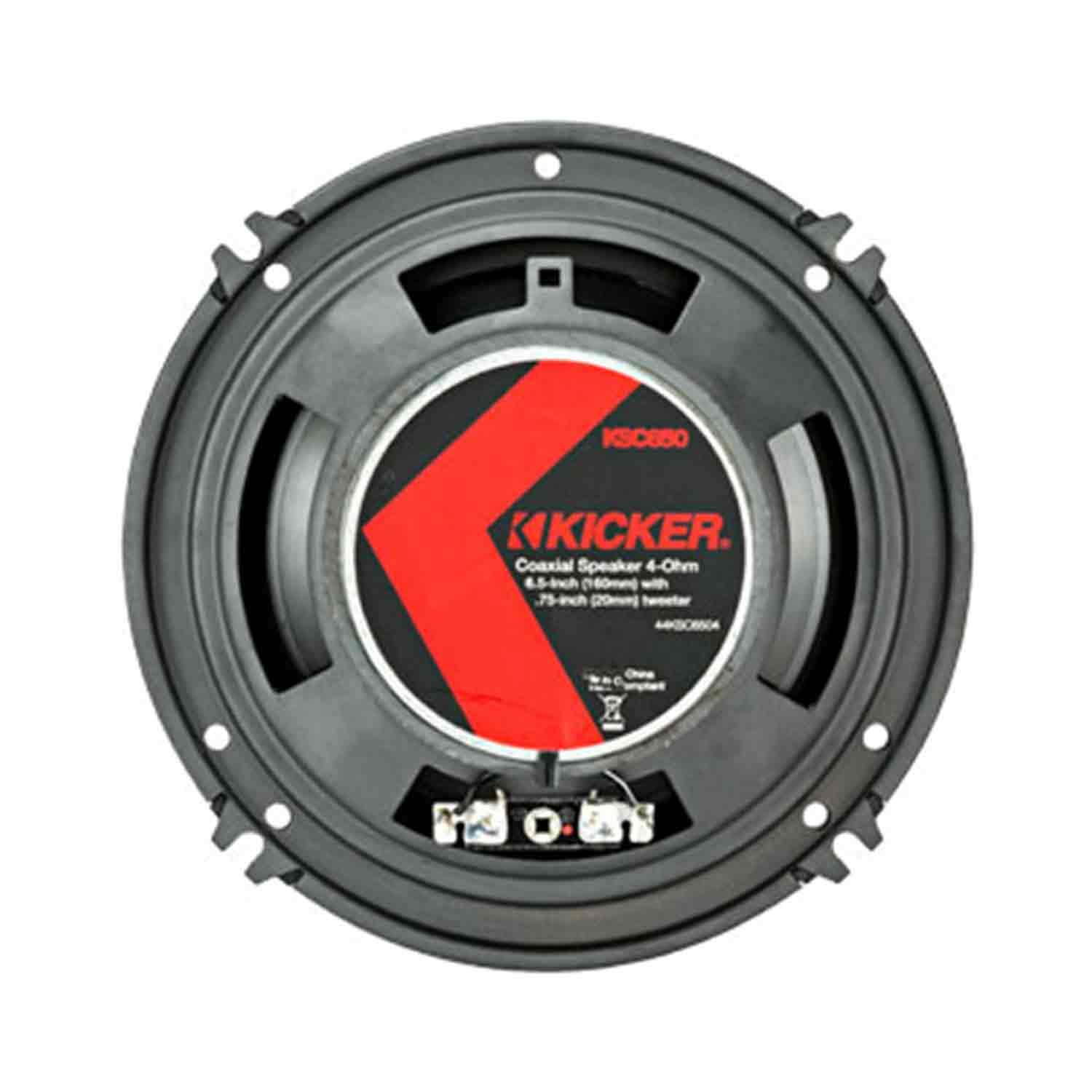 Kicker 44KSC6504 6-1/2" KS 2-Way Coaxial Speaker System