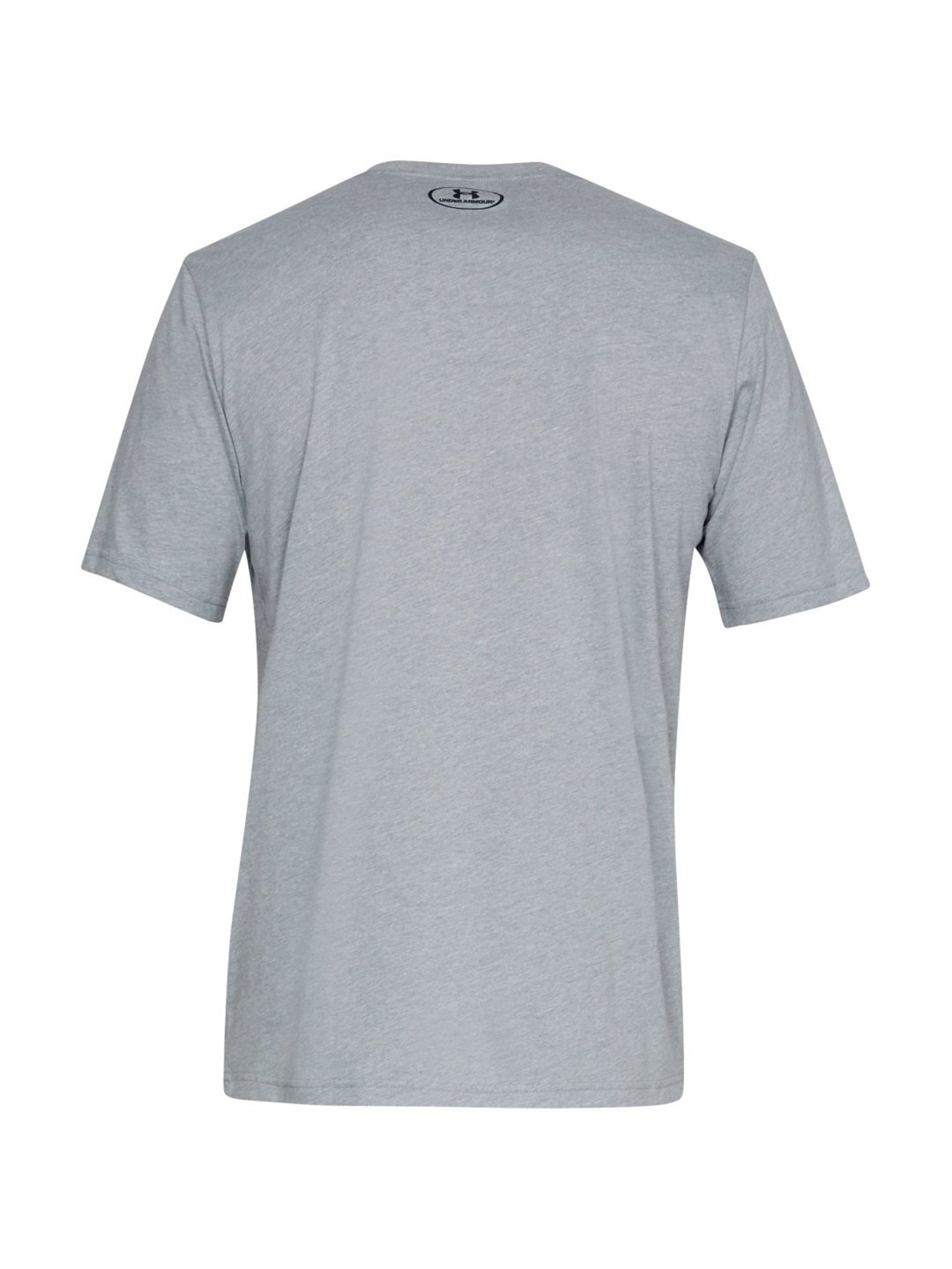 Under Armour Grey Cotton Slim Fit T-Shirt