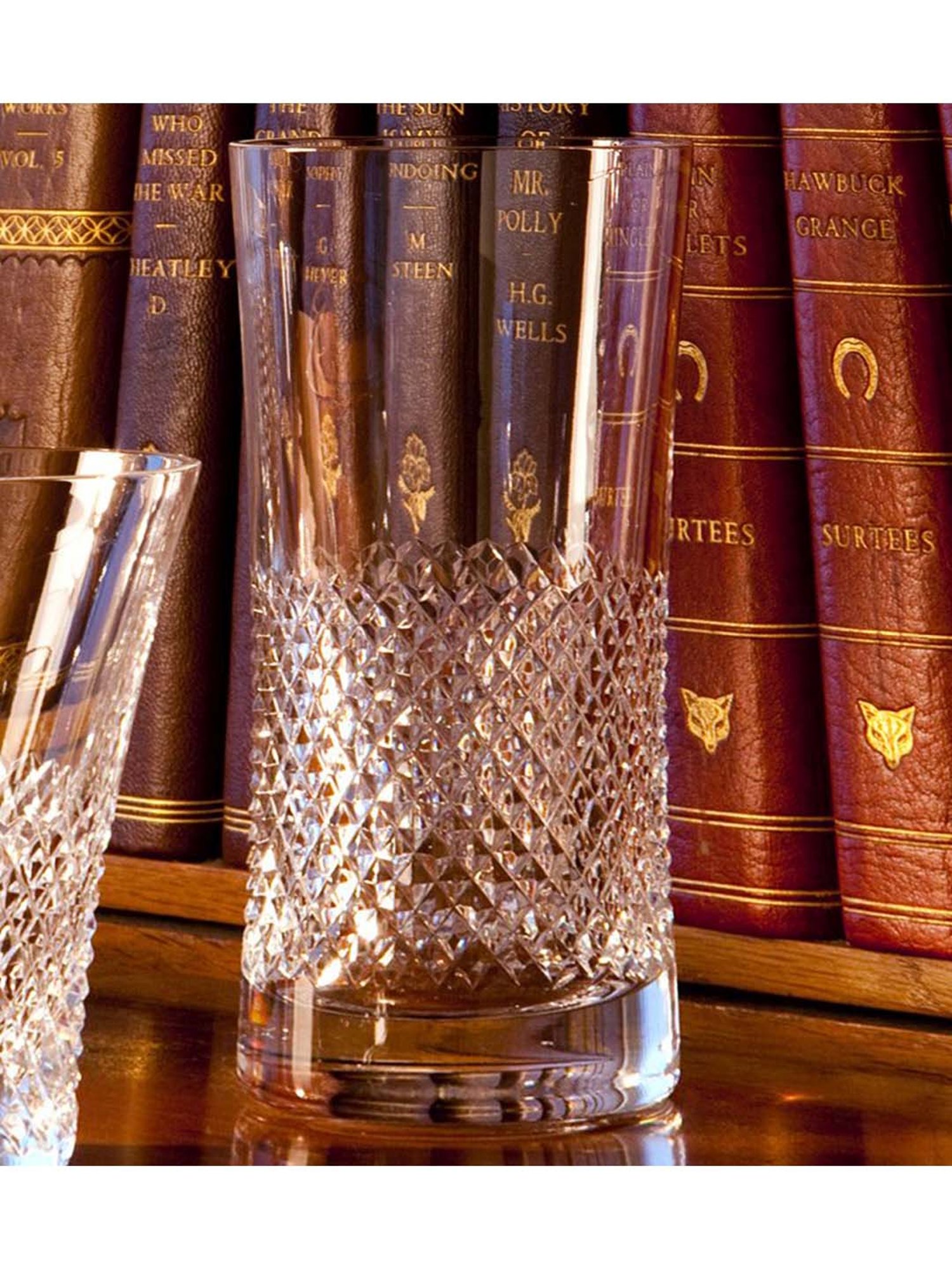 Melbify Roll Sip Transparent Cocktail Glass with straw 250ml - Set of 2