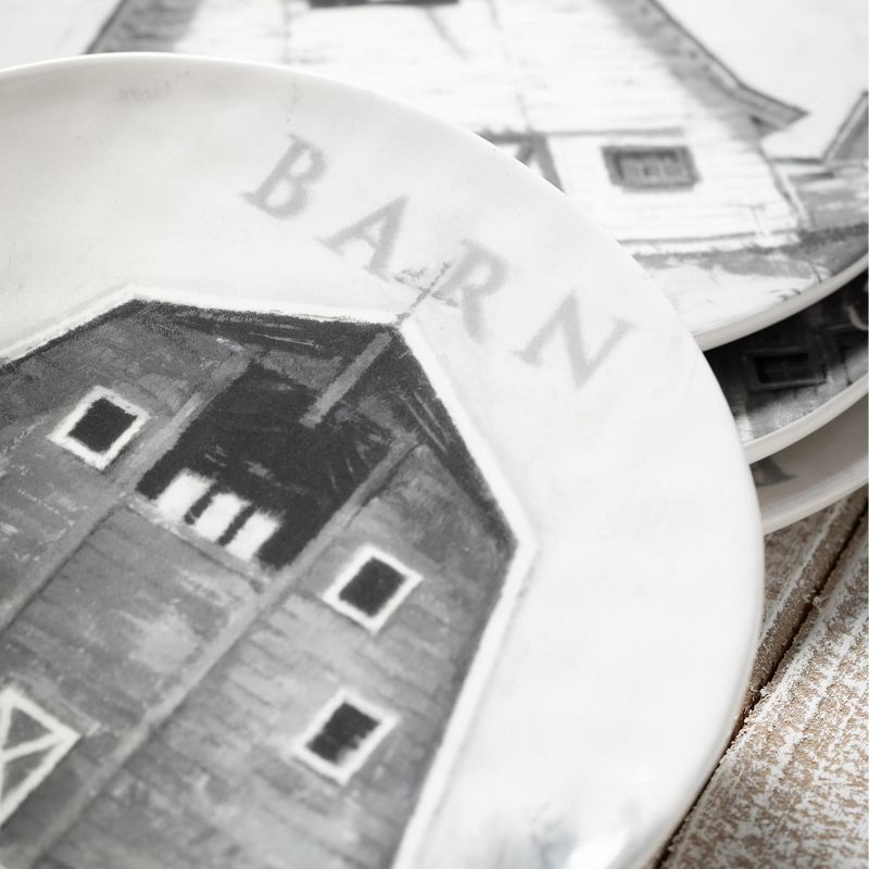 Queer Eye 6" 2pk Stoneware Queen Appetizer Plates