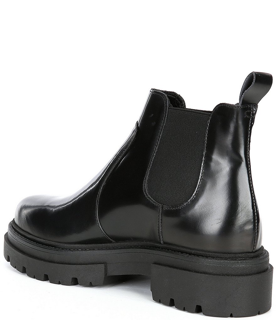 Free People Lola Leather Lug Sole Chelsea Booties