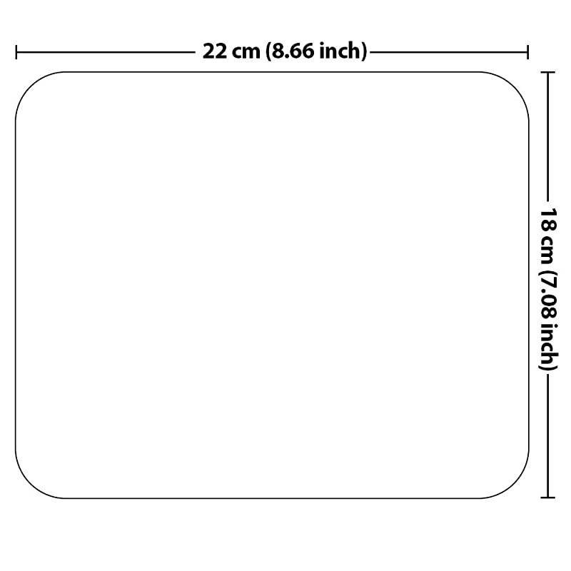 NonSlip Rectangle Mousepad  Solid Mint Green Mouse Pad for Home Office and Gaming Desk