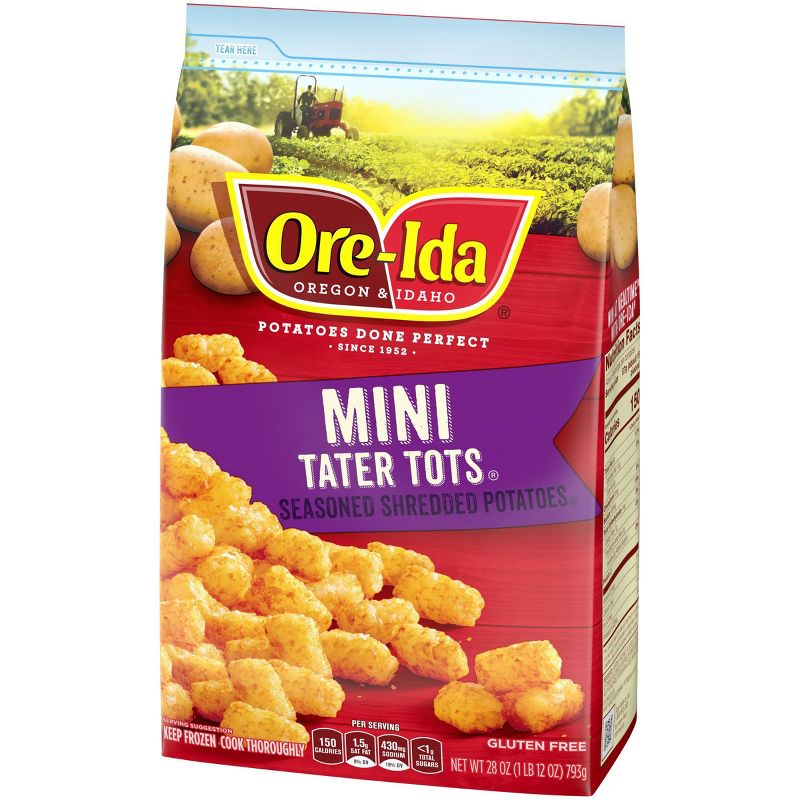 Ore-Ida Mini Frozen Tater Tots - 28oz