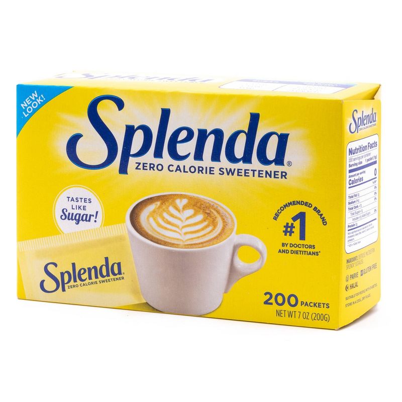 Splenda Zero Calorie Sweetener Packets - 7oz/200pk