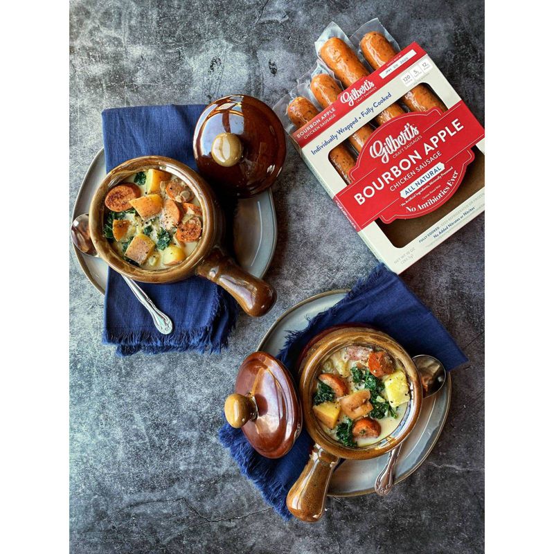 Gilbert's Craft Sausage Bourbon Apple Chicken Sausage -10oz