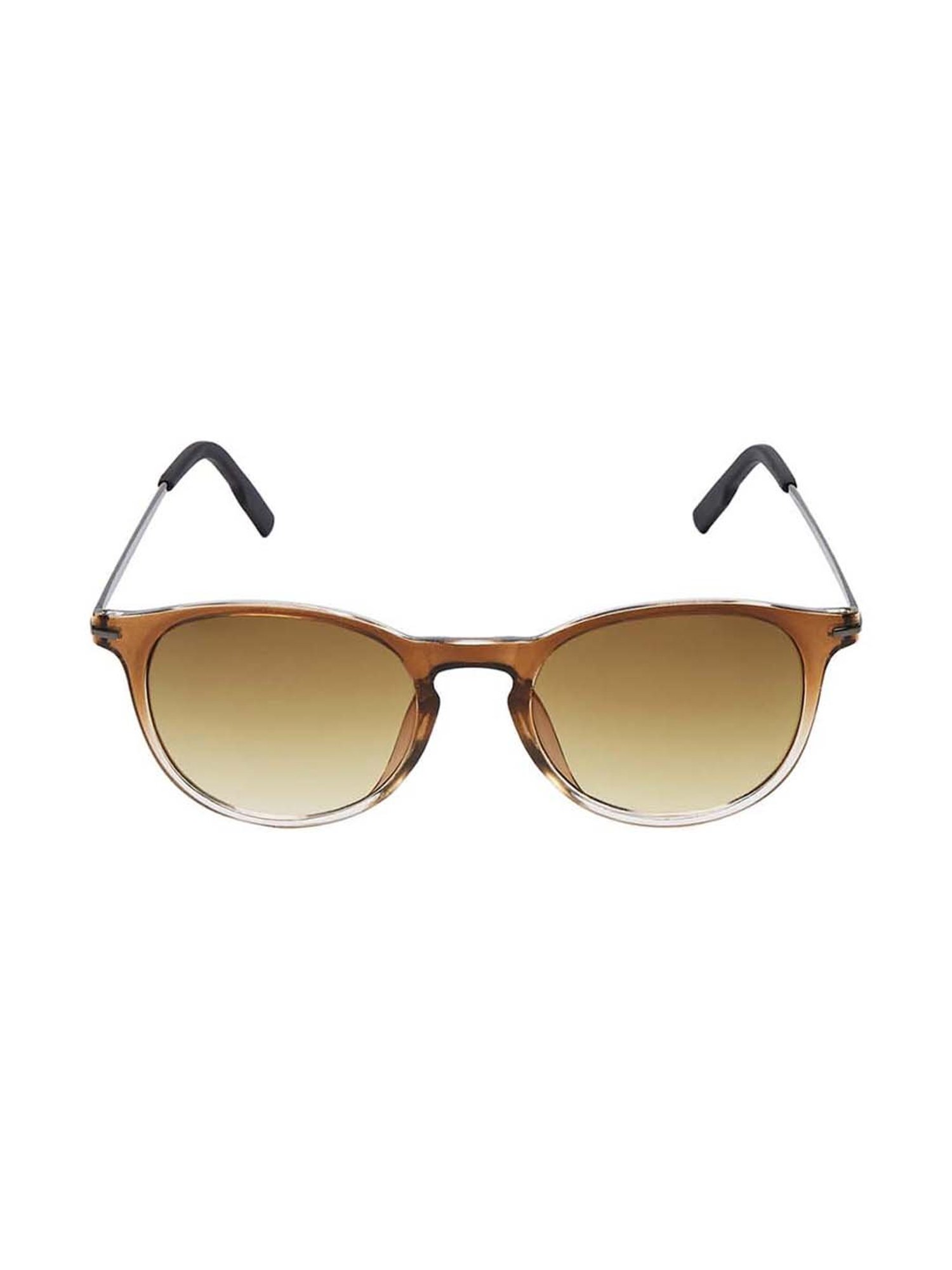 Gio Collection G4122CBRWX Brown Oval Sunglasses
