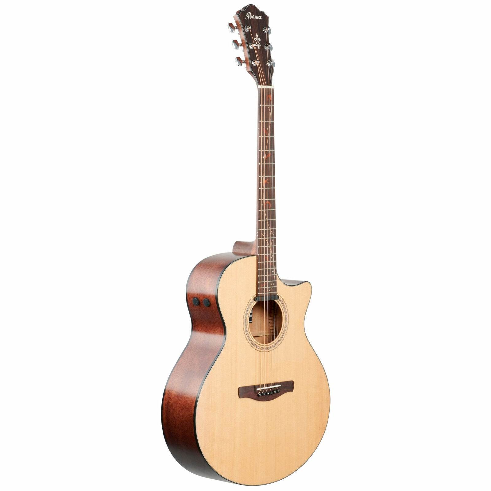 Ibanez AE275 - Natural Low Gloss Acoustic-Electric Guitar