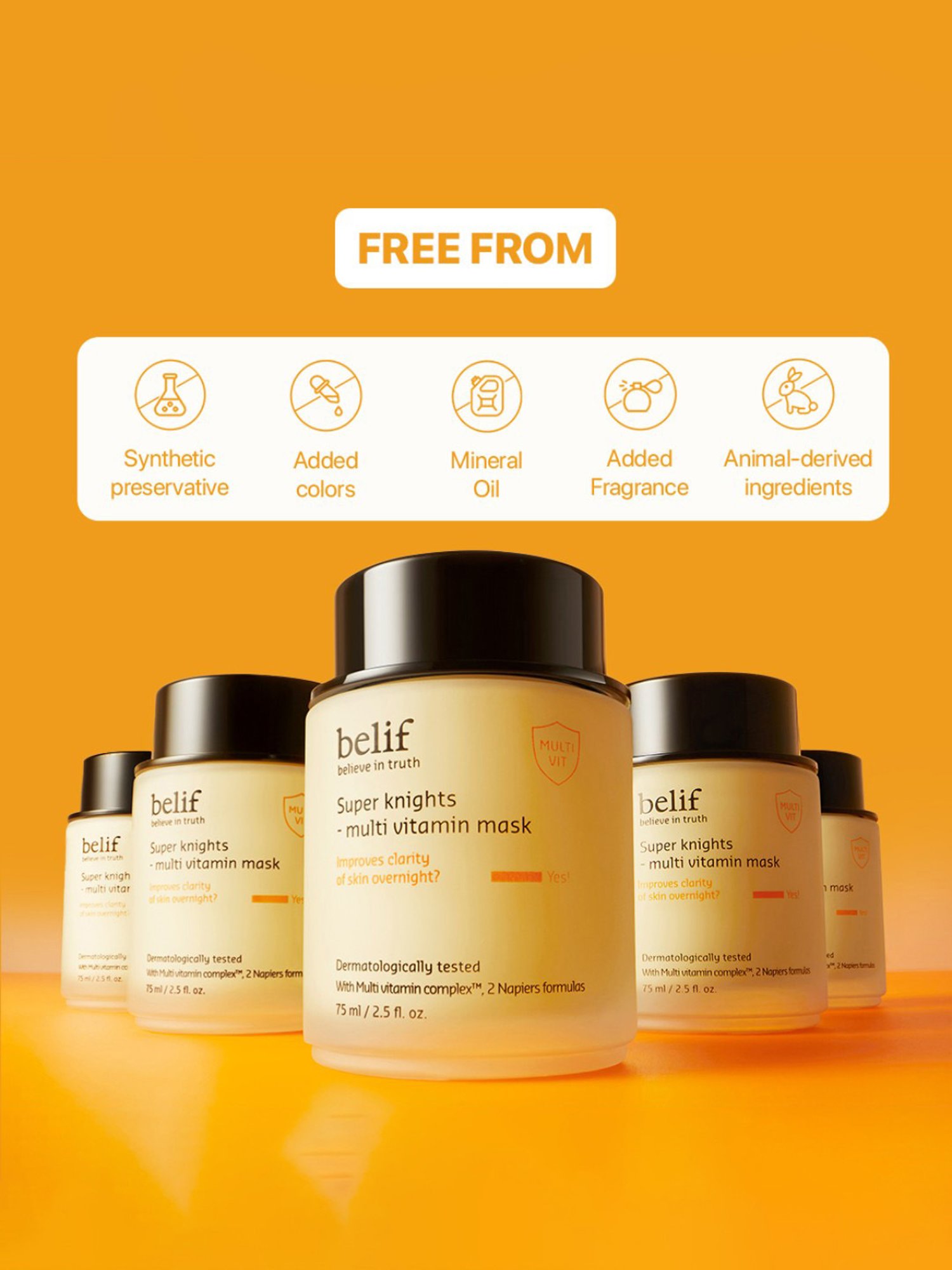 Belif Super Knights - Multi Vitamin Mask - 75 ml