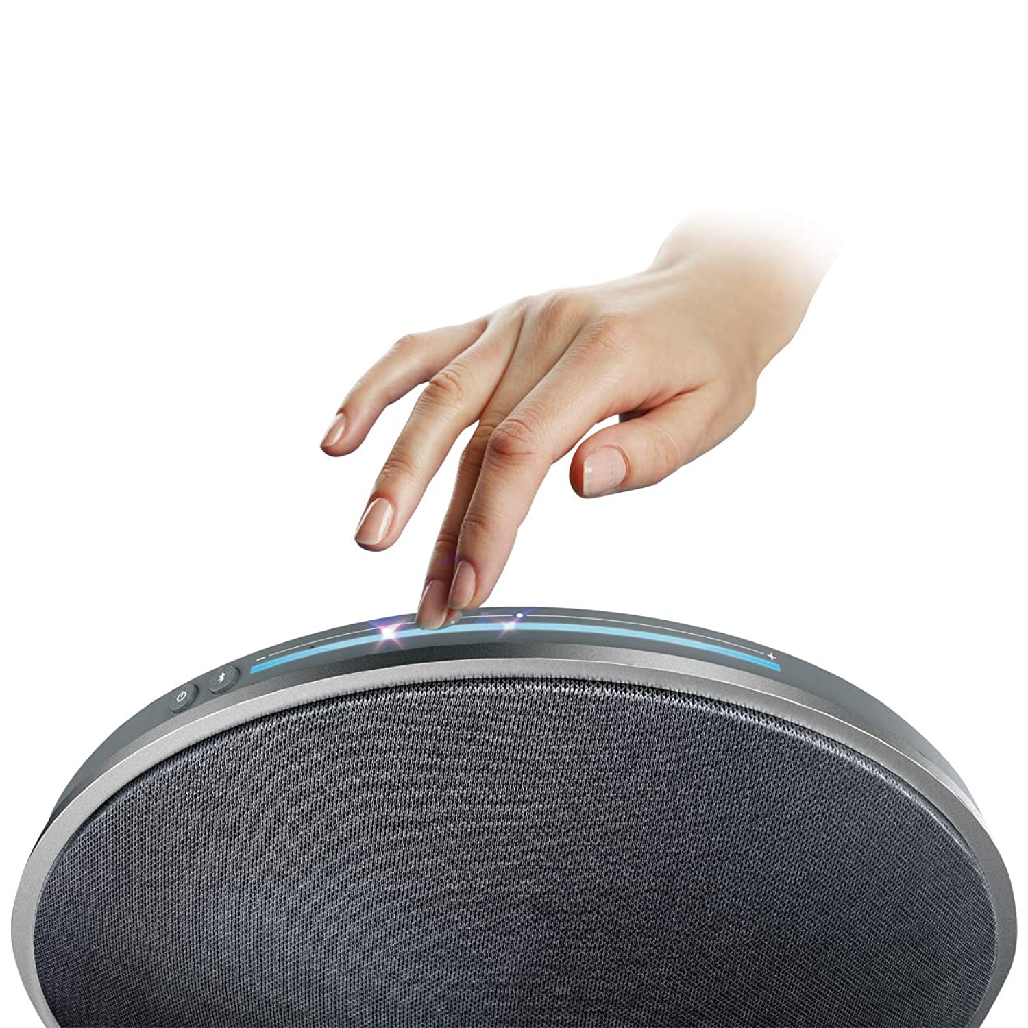 Soundstream Sound Dish Home Audio Bluetooth and 3.5mm Speaker with 2 x 20w bass Drivers and 2 Passive bass radiators + 2 x 10w Treble Drivers