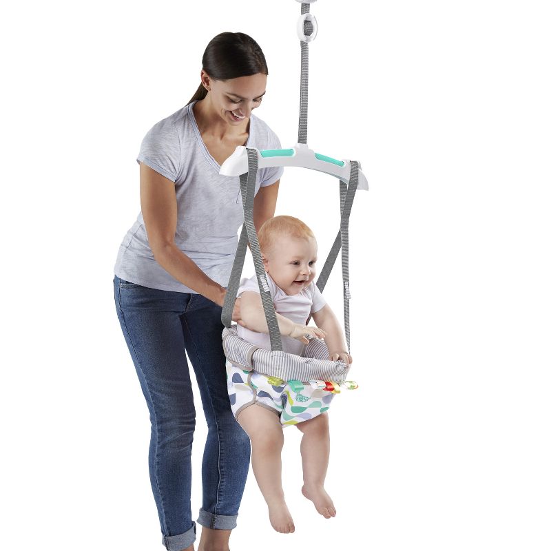 Bright Starts Taggies Door Jumper - Gray