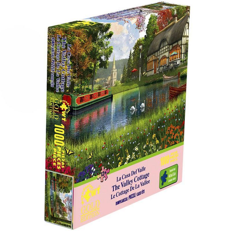 Wuundentoy Gold Edition: The Valley Cottage Jigsaw Puzzle - 1000pc